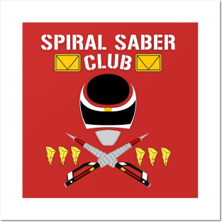 Spiral Saber Club Posters and Art